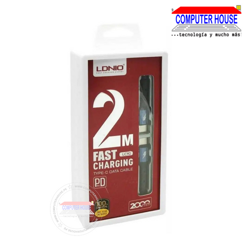 LDNIO Fast Charging Cable LC92 TYPE-C 2M