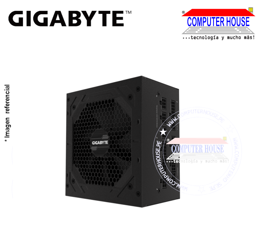 Fuente de poder GIGABYTE P750GM, 750W, Certificación 80+ Gold.