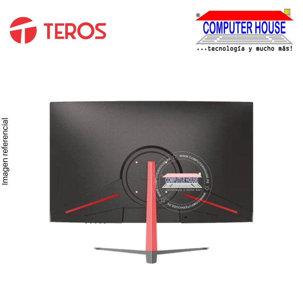 TEROS Monitor Gamer 23.8" TE-3132 Curvo, 1920x1080 FHD, IPS, 165Hz, 2MS, HDMI