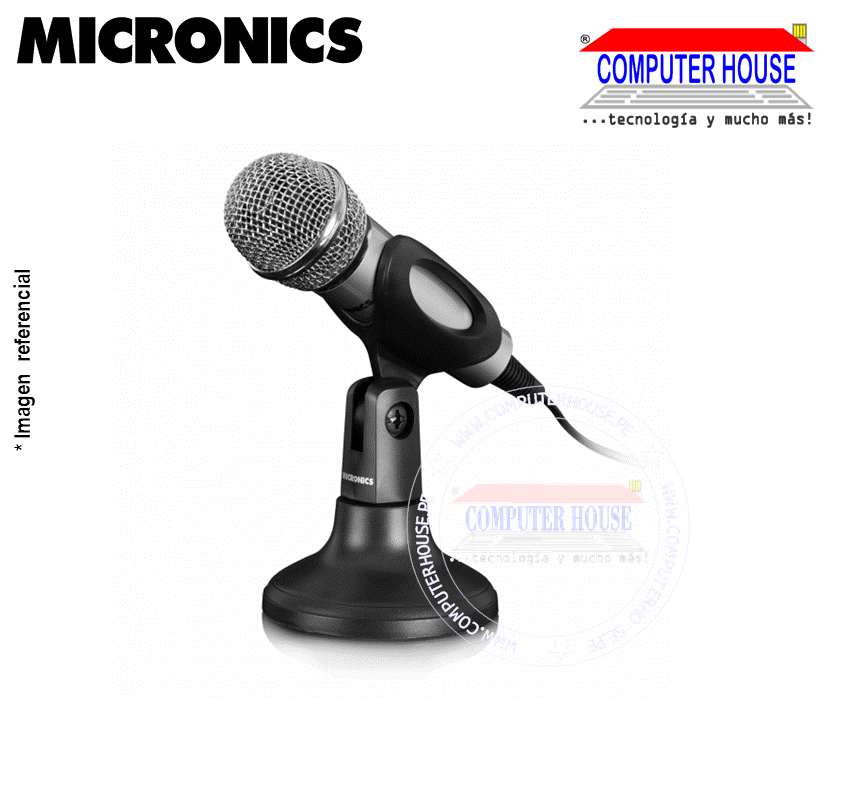 Micrófono con Pedestal MICRONICS Erudito P801