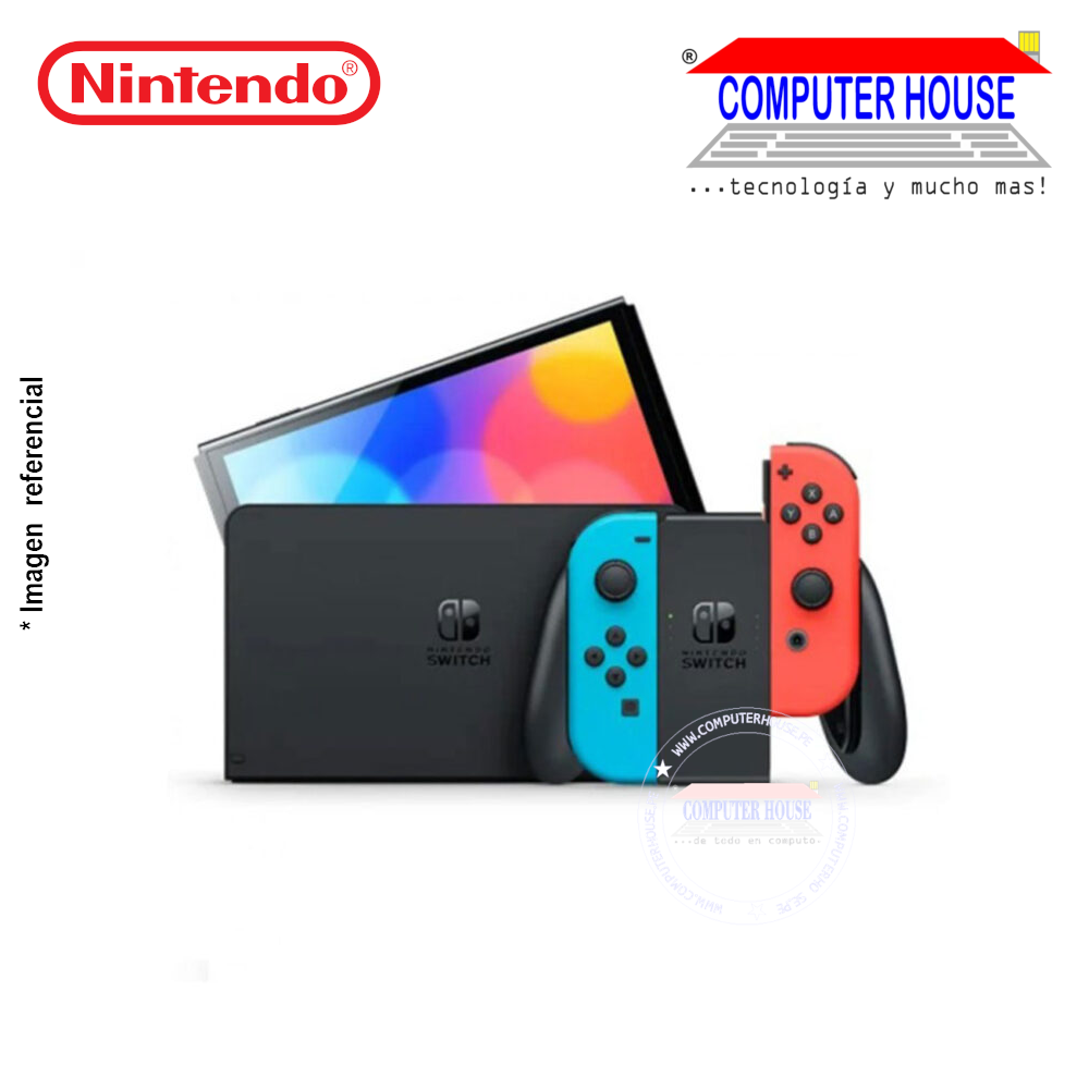 Cónsola de Videojuegos NINTENDO SWITCH OLED Modelo Red/Blue (4902370548501)