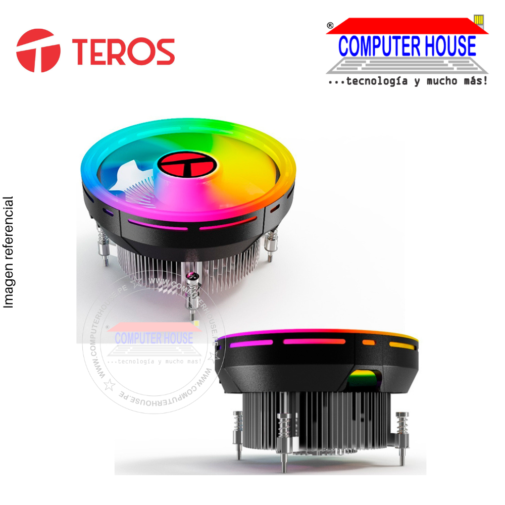 Cooler para procesador TEROS TE-8161N compatible con Intel Socket LGA 115X series