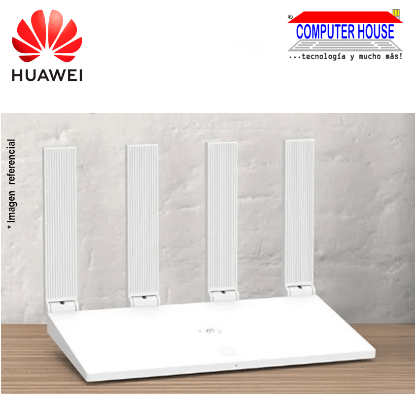 Router Inalámbrico HUAWEI WS5200 Wi-Fi AC1200 2.4/5Ghz. Blanco