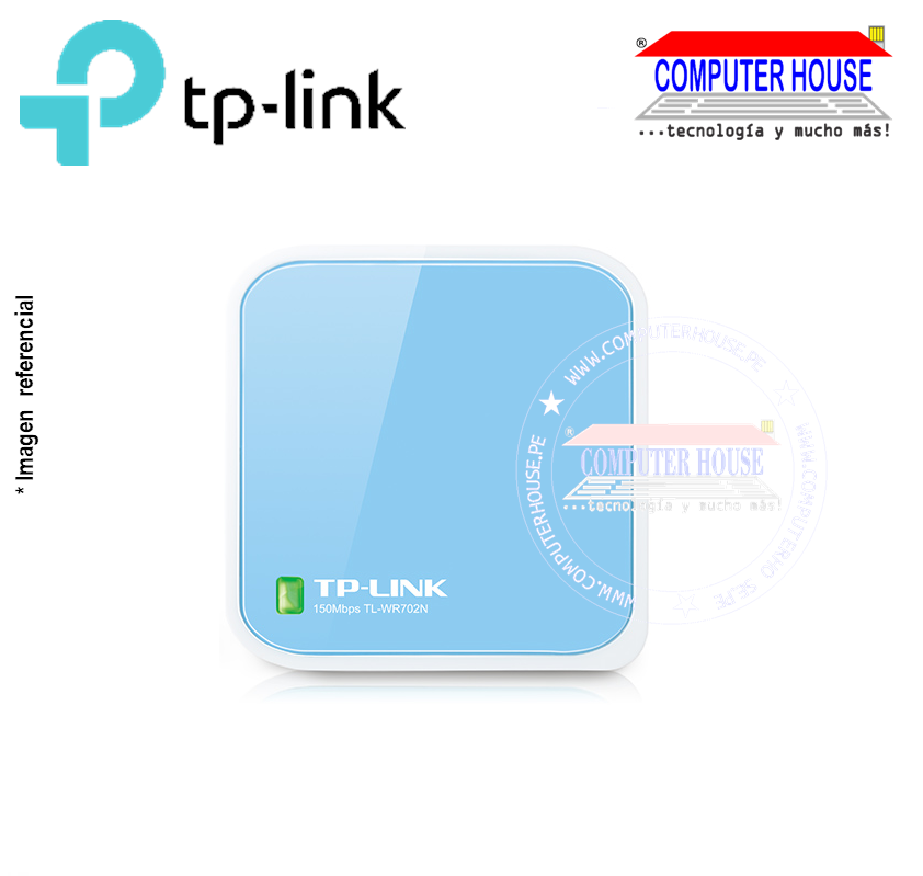 Router Nano Inalámbrico TP-LINK TL-WR702N N a 150 Mbps TL-WR702N