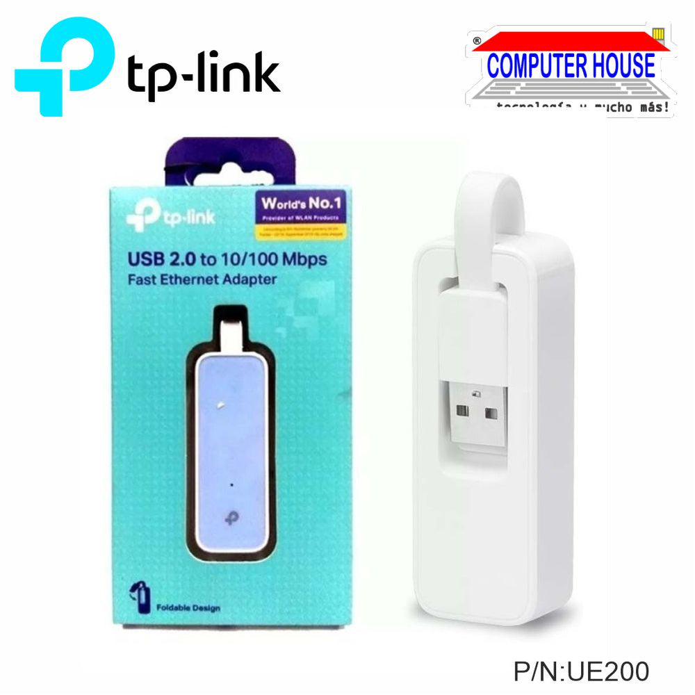 Adaptador de Red TP-LINK UE200, ethernet 10/100, USB 2.0 (TL-UE200)