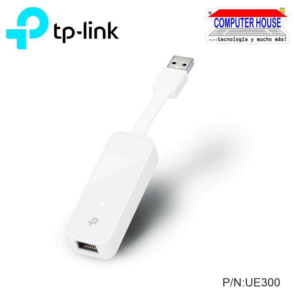 Adaptador de Red TP-LINK UE300, ethernet gigabit 10/100/1000Mbps, USB 3.0 (TL-UE300)