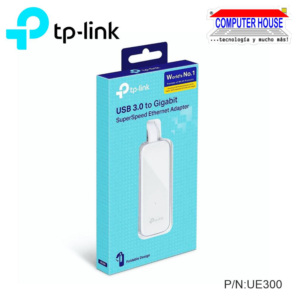 Adaptador de Red TP-LINK UE300, ethernet gigabit 10/100/1000Mbps, USB 3.0 (TL-UE300)