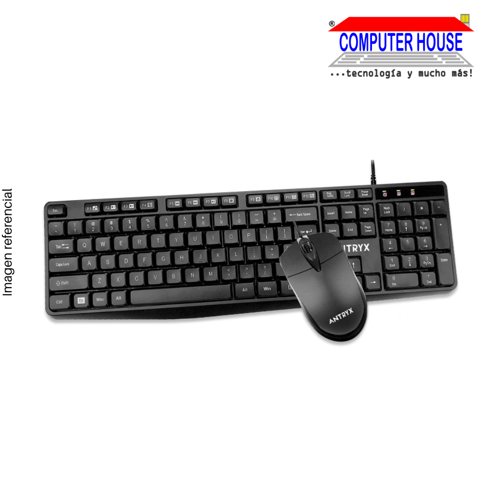 KIT TECLADO + MOUSE ANTRYX PRECISION PS950 V2 (ASCPS950KV2-SP)