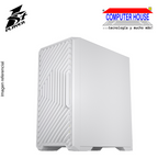 Case 1St Player T5,While,No Power Supply,Air Cooled Panel Tempered Glass Supports Water Cooling 240