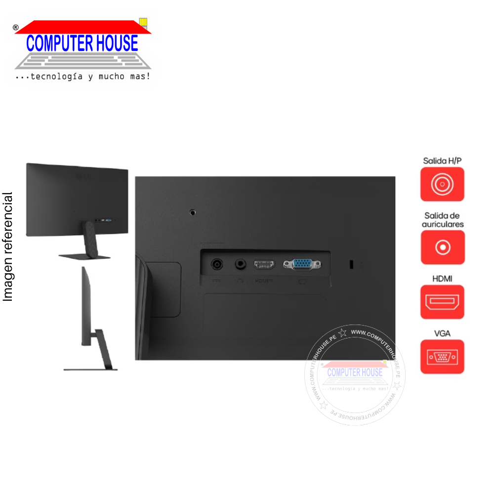 Monitor LG 27" 27U411A-B 120Hz, 5MS, IPS, sRGB, 1920x1080, FHD, HDMIx1/VGAx1/HP-Out.