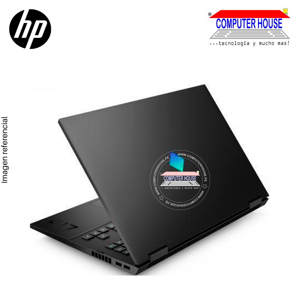 Laptop HP Omen 17, Core i7-13700HX, RAM 16GB DDR5, SSD 1TB, Video RTX4080 12GB, 17.3" FHD 240Hz, Teclado en Inglés, Windows 11.