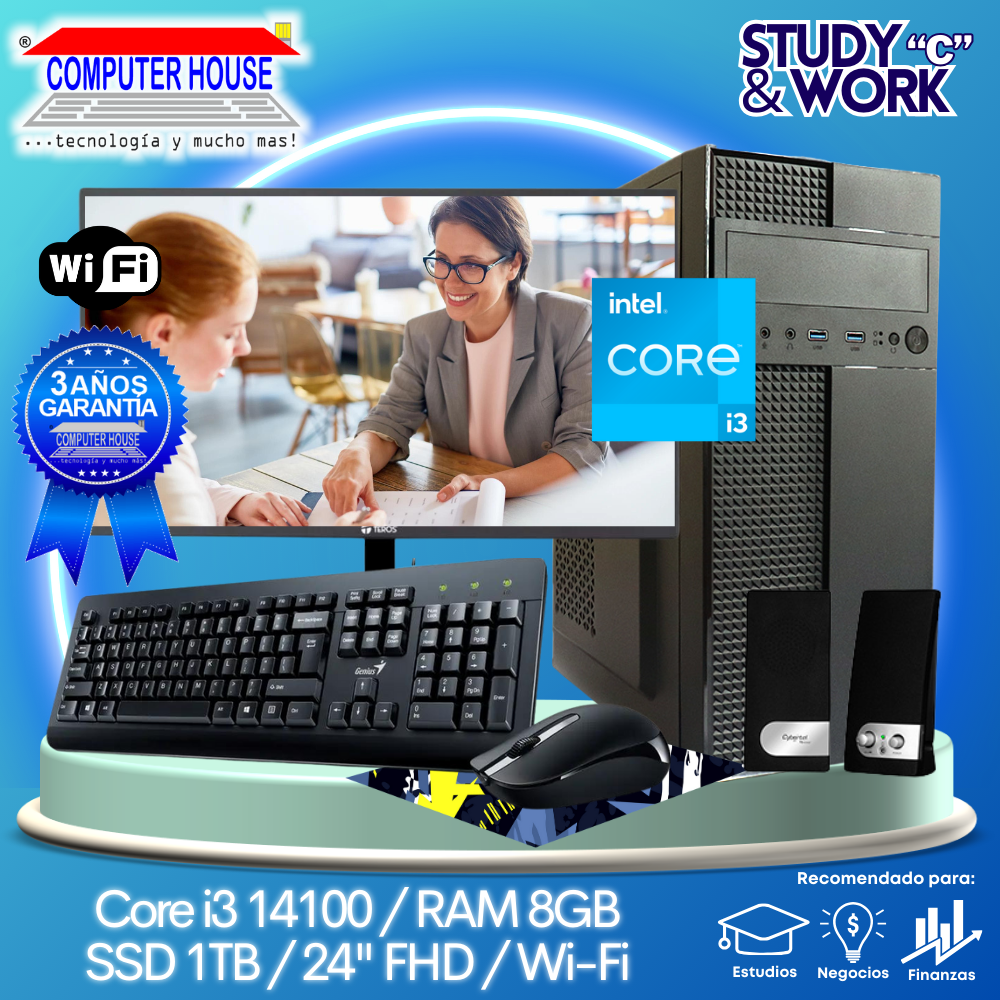Desktop Core i3-14100 