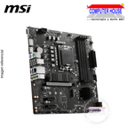 Motherboard MSI  PRO B760M-P DDR5, Chipset Intel B760, LGA1700, HDMI, DP, VGA, mATX.
