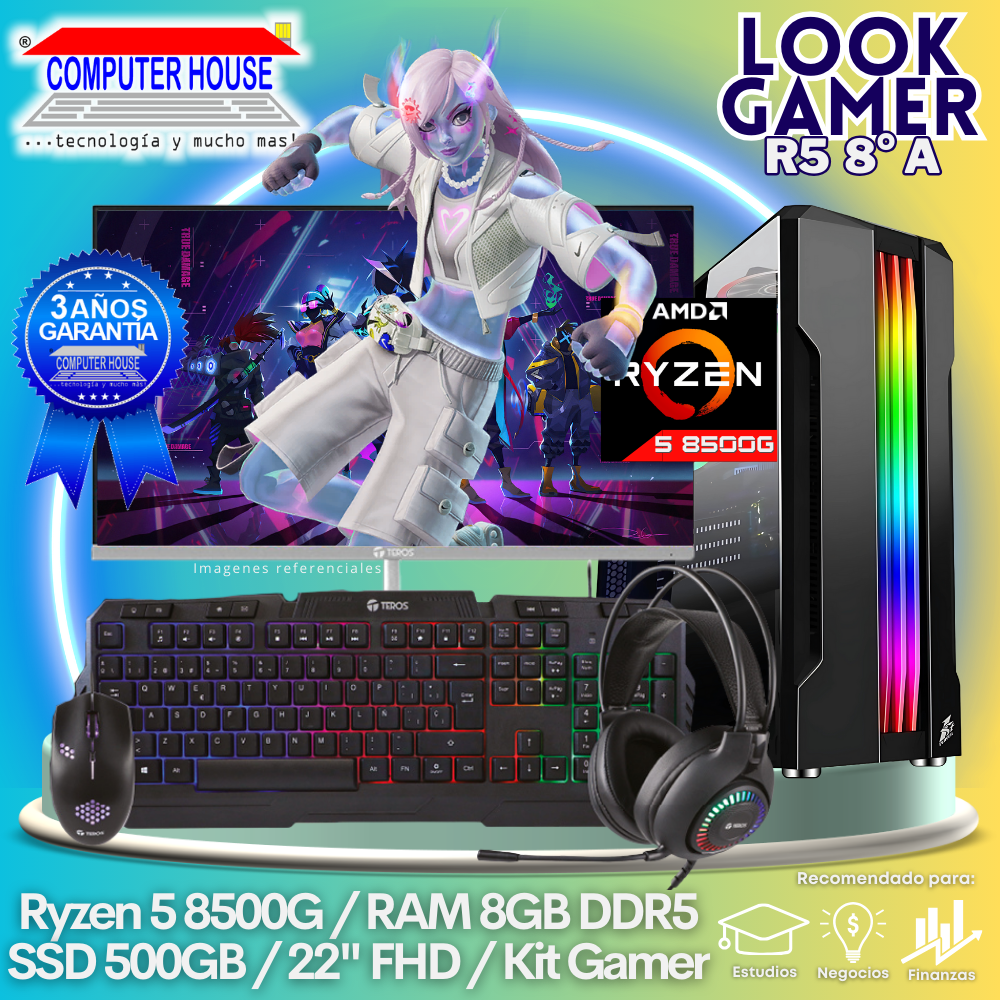 LOOK GAMER Ryzen 5-8500G 