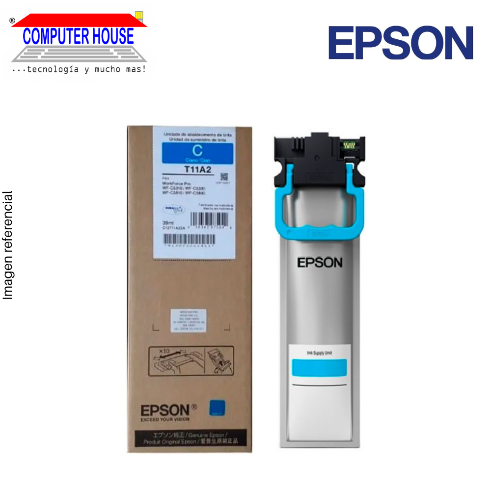 EPSON T11A Cyan ink, for WorkForce C5810. (T11A220-AL)