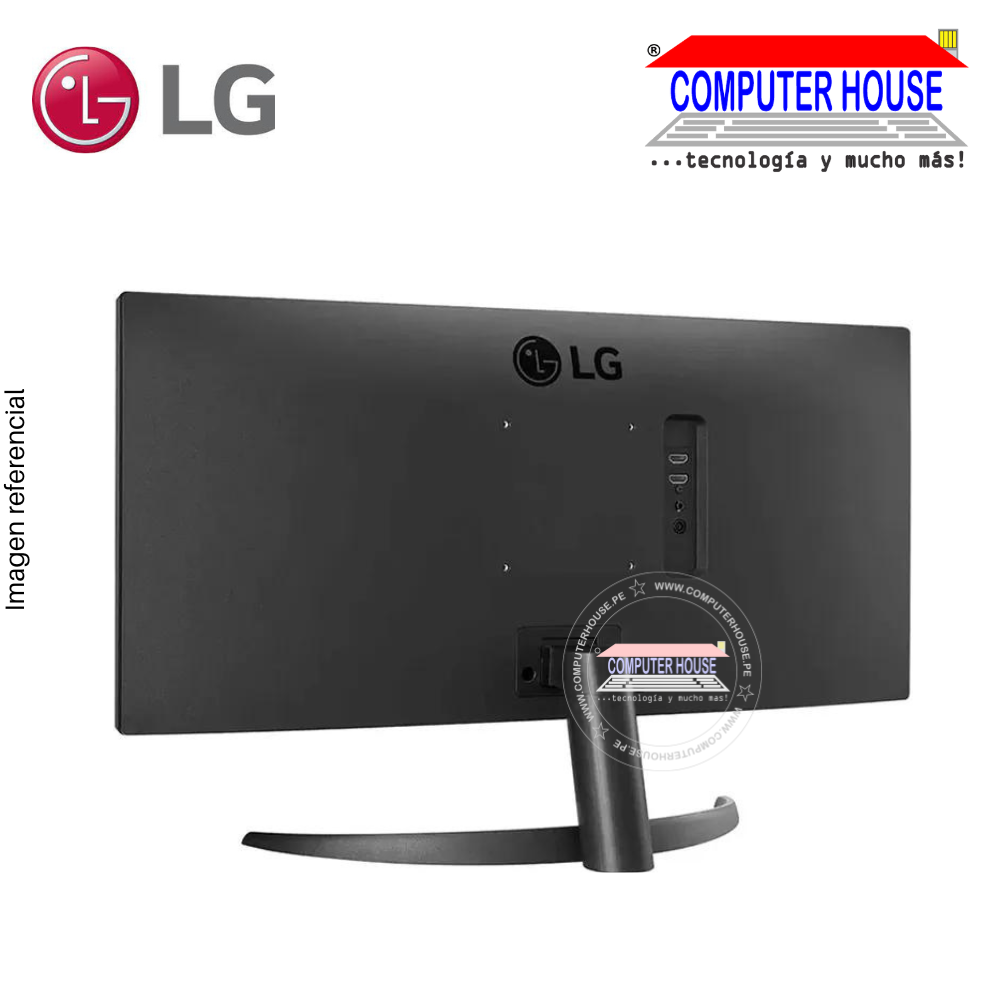 LG Monitor 25.7" 26WQ500-B, 1920x1080, IPS FHD, Audio/Display/HDMI.