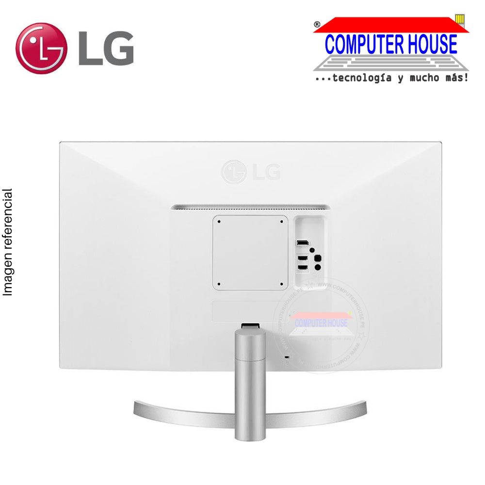 LG Monitor 27" 27UL500-W, 3840x2160, IPS UHD, 4K, White, Audio/Display/HDMI.