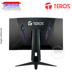 Monitor Gamer Teros 27" TE-2764G Curvo, 1920x1080 FHD, 240Hz, 1MS, Puertos 2xDisplayPort/2xHDMI.