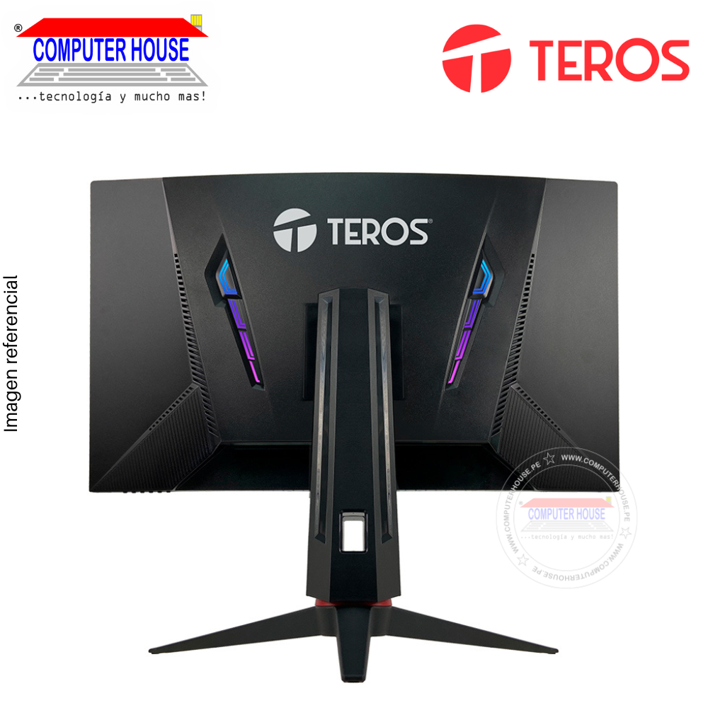 Monitor Gamer Teros 27" TE-2764G Curvo, 1920x1080 FHD, 240Hz, 1MS, Puertos 2xDisplayPort/2xHDMI.