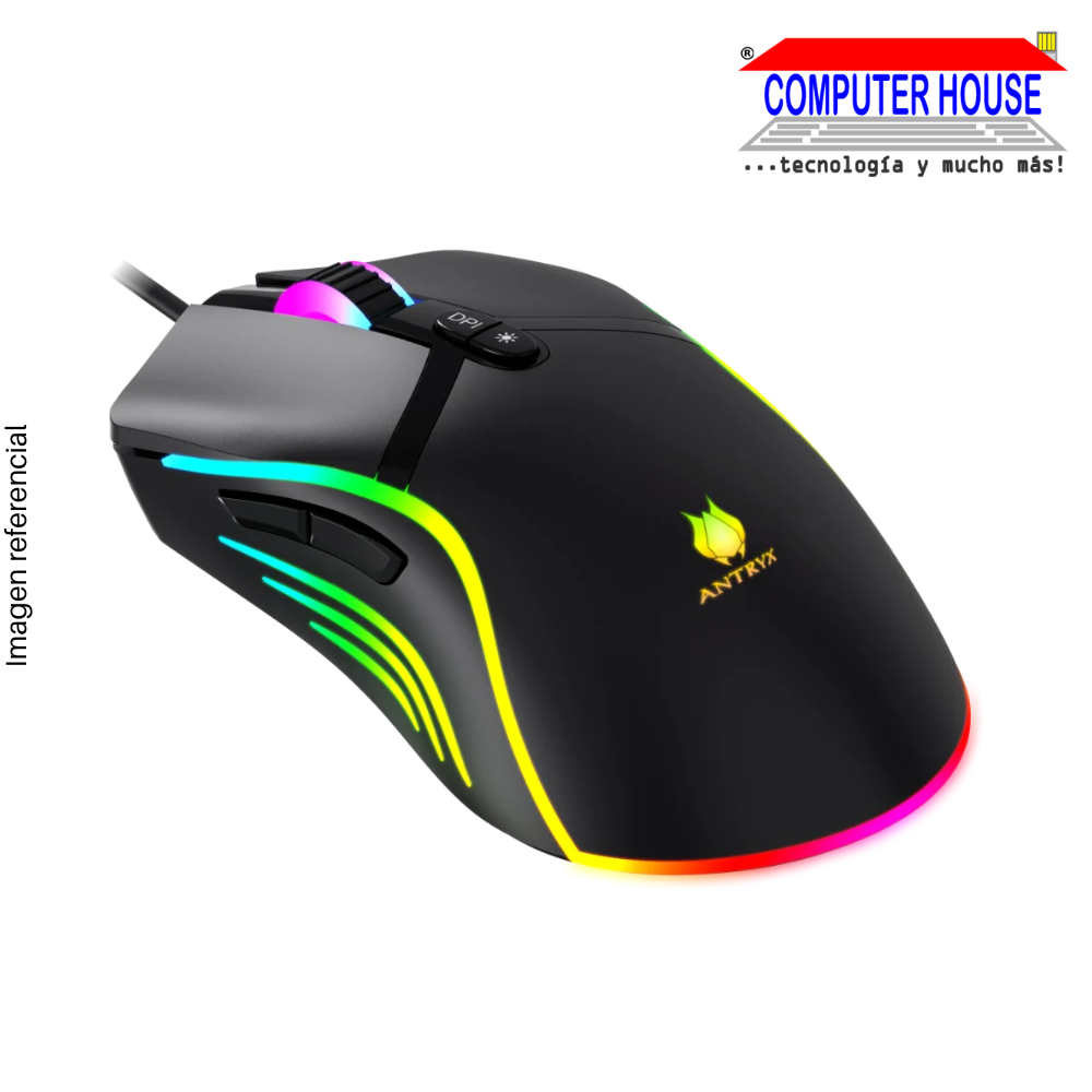 GAMING MOUSE ANTRYX CHROME STORM M670 DPI 4200 (AGM-M670K) 