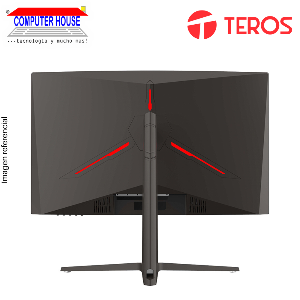 Monitor Gamer Teros 27" TE-3197N Curvo, 1920x1080 FHD, 240Hz, 1Ms, Puertos 1xDisplayPort/2xHDMI/1xJackdeAudio.