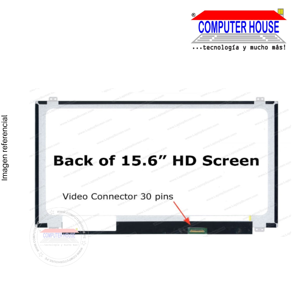 Laptop screen 15.6" HD 30 pins (Glossy)