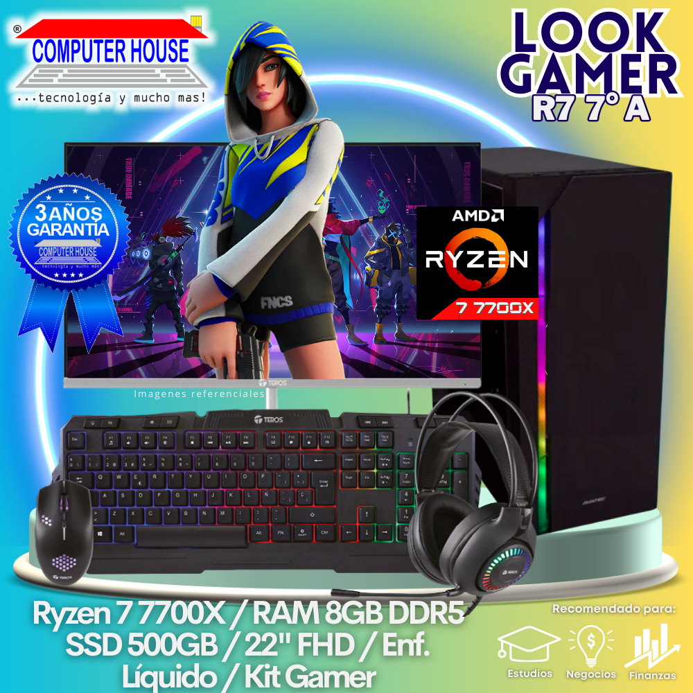 LOOK GAMER Ryzen 7-7700X 