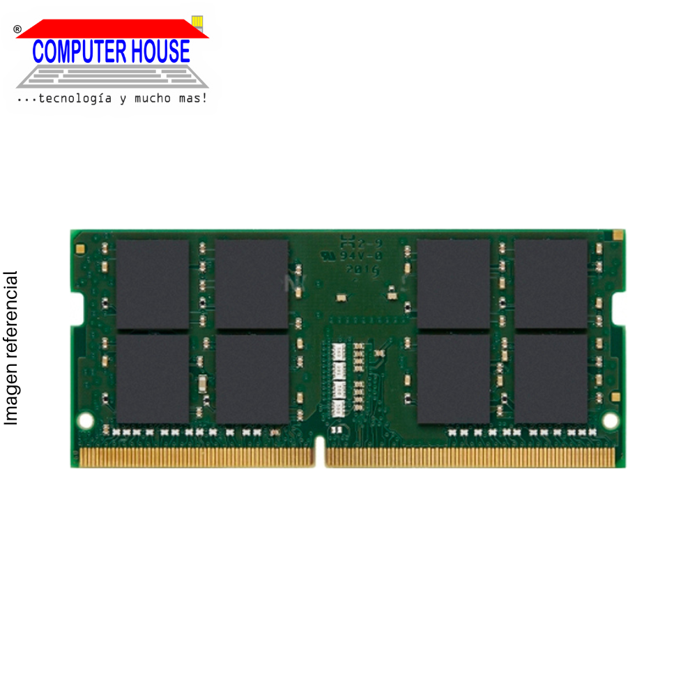 DDR4 SODIMM RAM KINGSTON 8GB, 3200Mhz. 