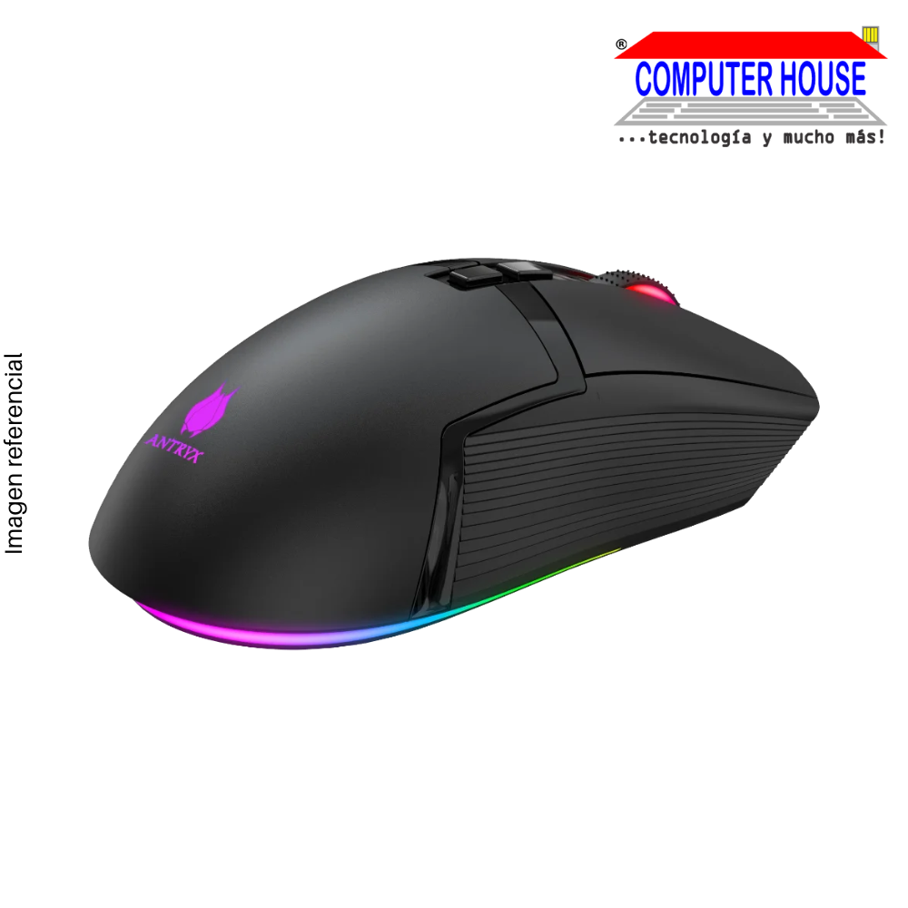 GAMING MOUSE ANTRYX CHROME STORM M730 DPI 4200 (AGM-CS730K) 