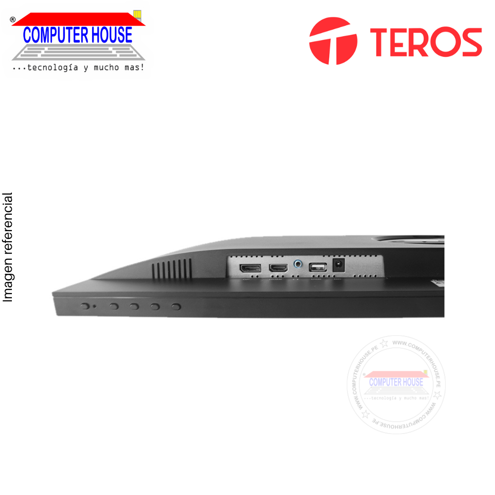 Monitor Teros 29" TE-2910G, Flat (plano), 2560x1080 WFHD, 100Hz, 1Ms, Puertos 1xDisplayPort/1xHDMI.