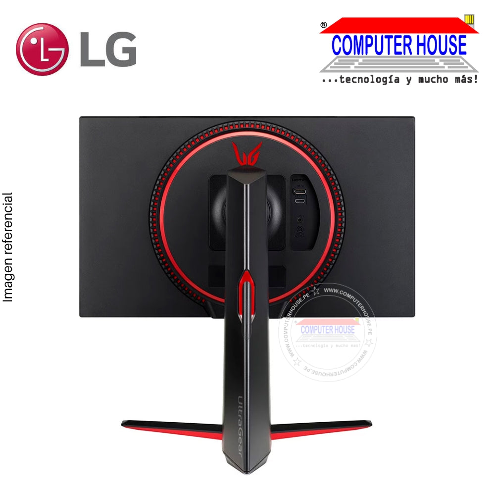 LG Monitor Gamer 27" 27GN65R, 1920x1080 FHD, 144Hz 1Ms, Audio/Display/HDMI.