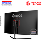 Monitor Gamer Teros 31.5" TE-3211G, Curvo, 1920x1080 FHD, 165Hz, 1Ms, Puertos 1xDisplayPort/2xHDMI/1xJackdeAudio.