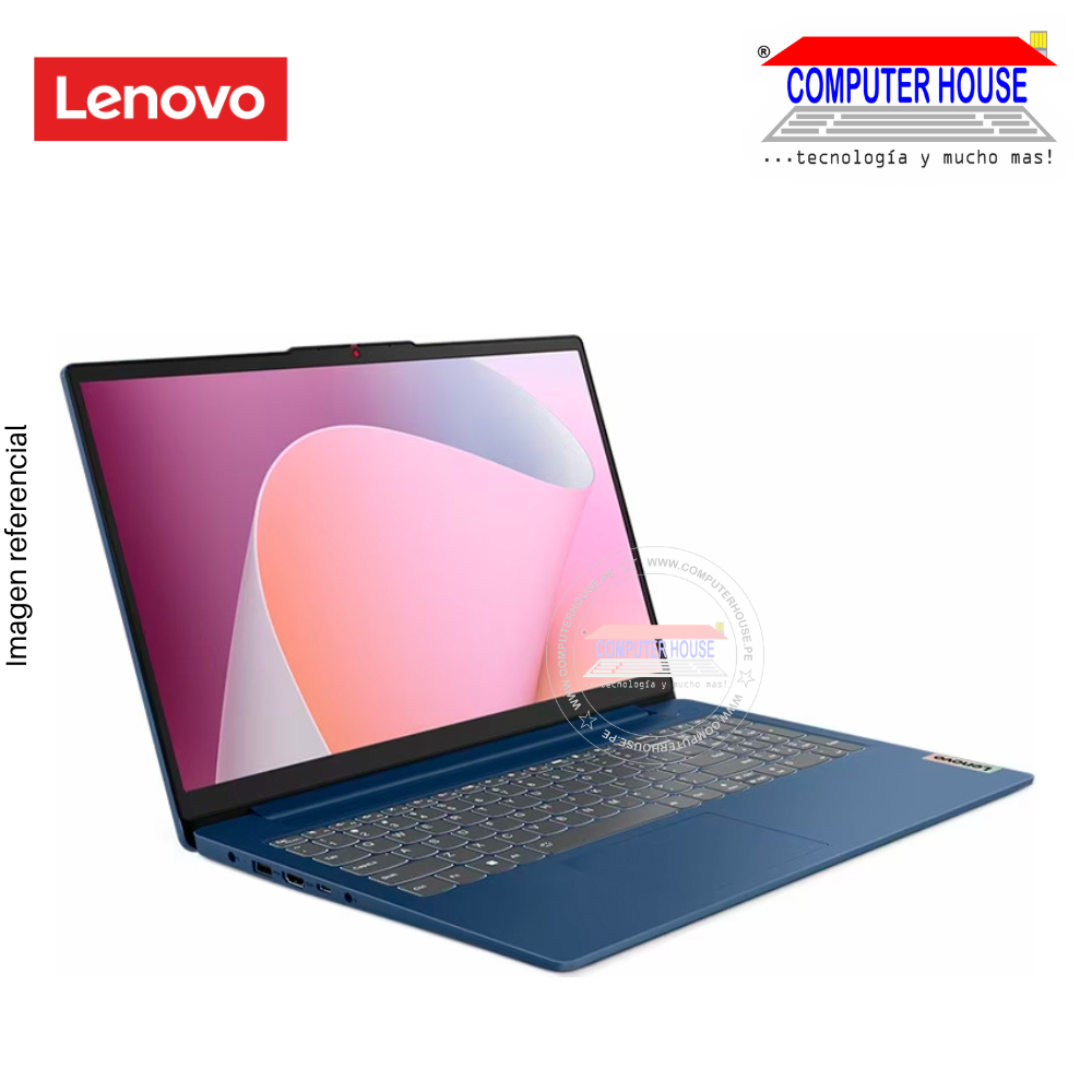 Laptop LENOVO IdeaPad Slim 3, Core i5-12450H, RAM 8GB, SSD 512GB, 15.6" FHD, FreeDos.