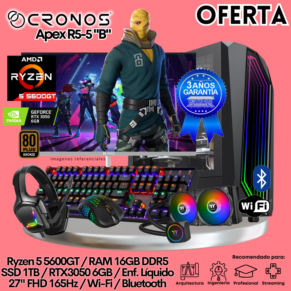 OFERTA: PC Xtreme CRONOS Apex R5-5 