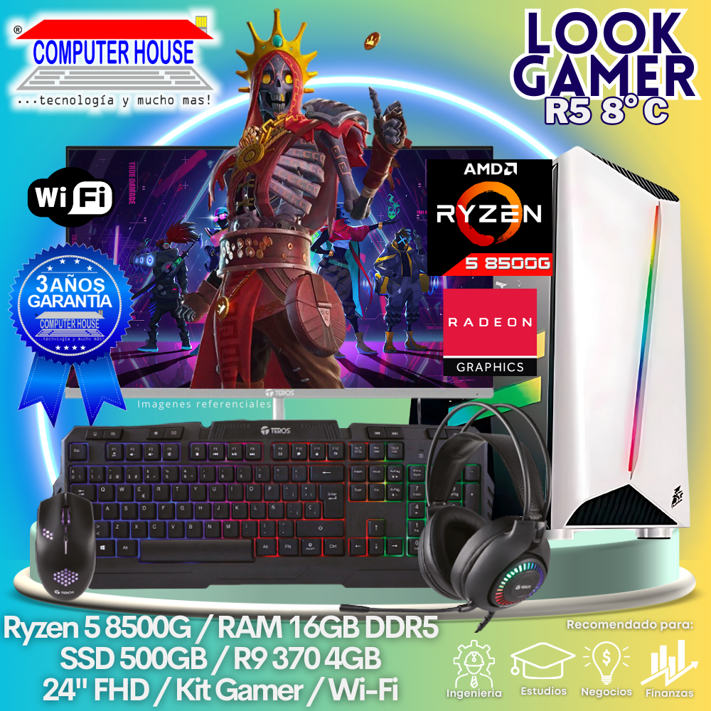 LOOK GAMER Ryzen 5-8500G 