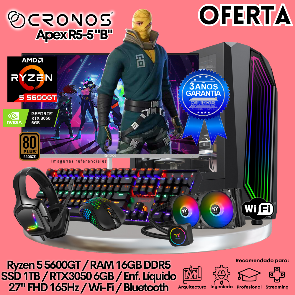 OFERTA: PC Xtreme CRONOS Apex R5-5 