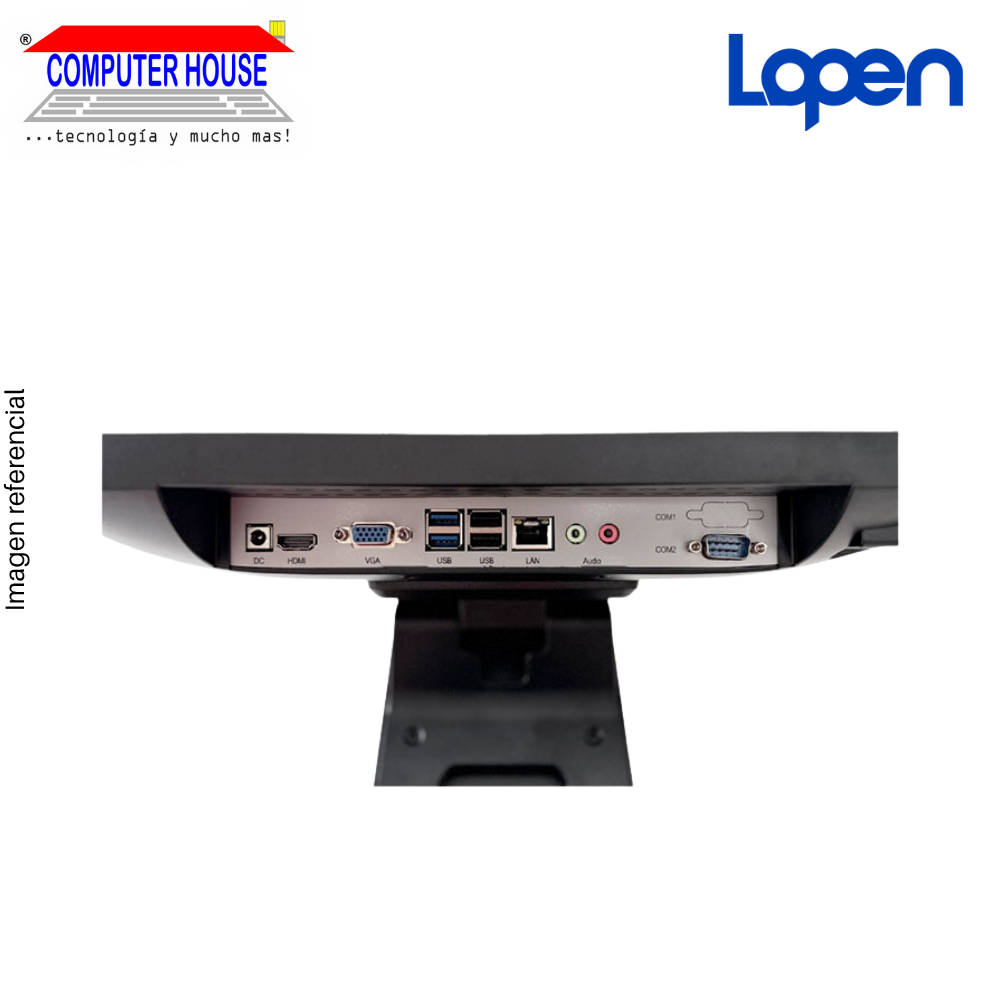 All in One LOPEN LN-D180, Core i3-6100, RAM 16GB, SSD 512GB, Pantalla 15".