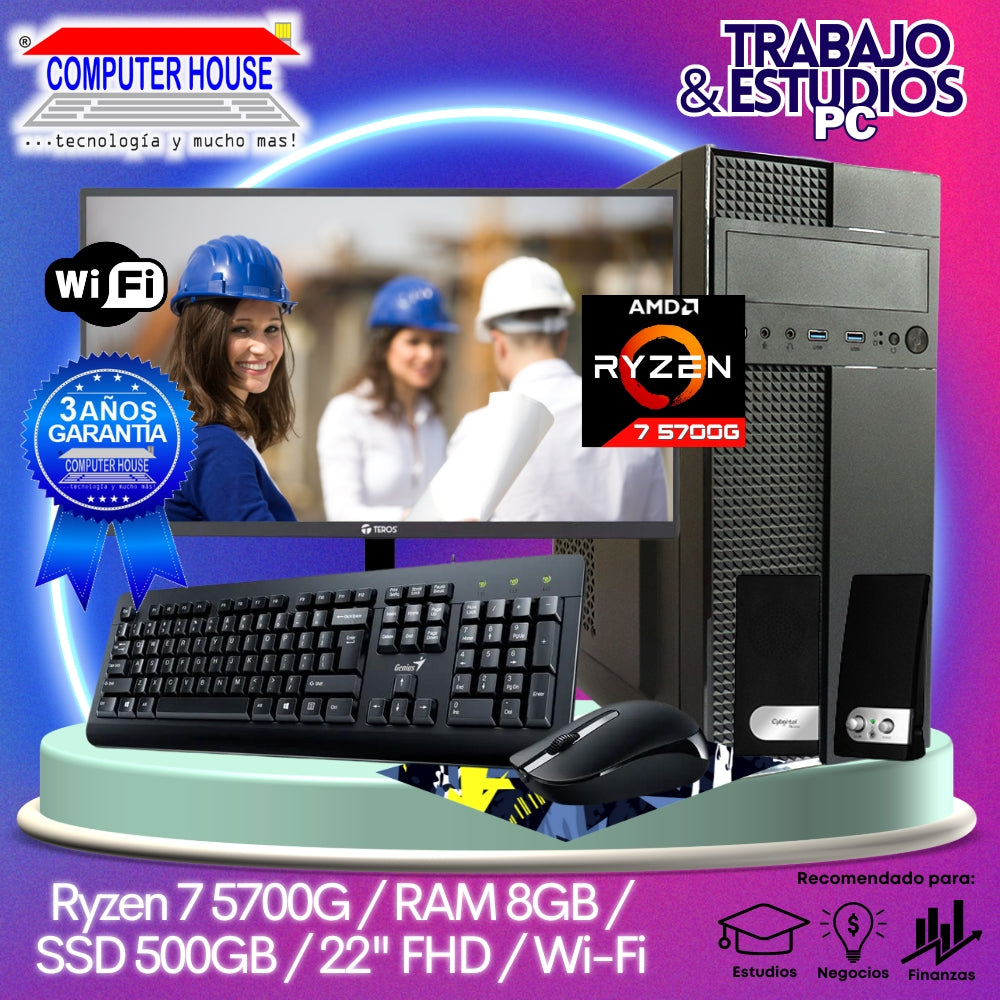 Desktop Ryzen 7-5700G 