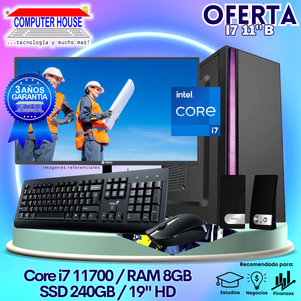 OFERTA: Desktop Core i7-11700 