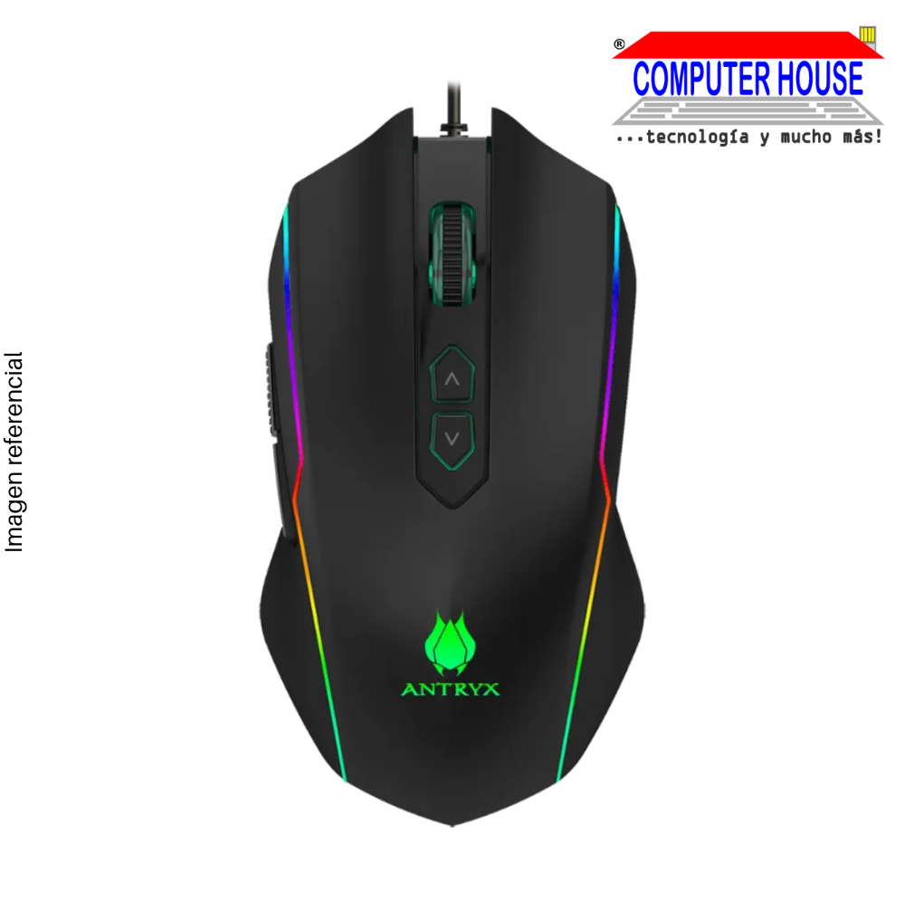 GAMING MOUSE ANTRYX CHROME STORM HAVOK X DPI 12400, RGB (AGM-5350K)