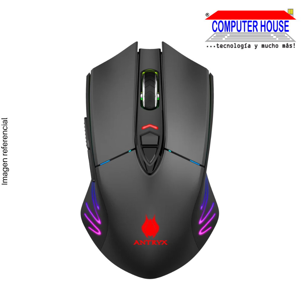WIRELESS GAMING MOUSE ANTRYX CHROME STORM SCORPIO II DPI 10000, RGB (AGM-CS5500WK) 