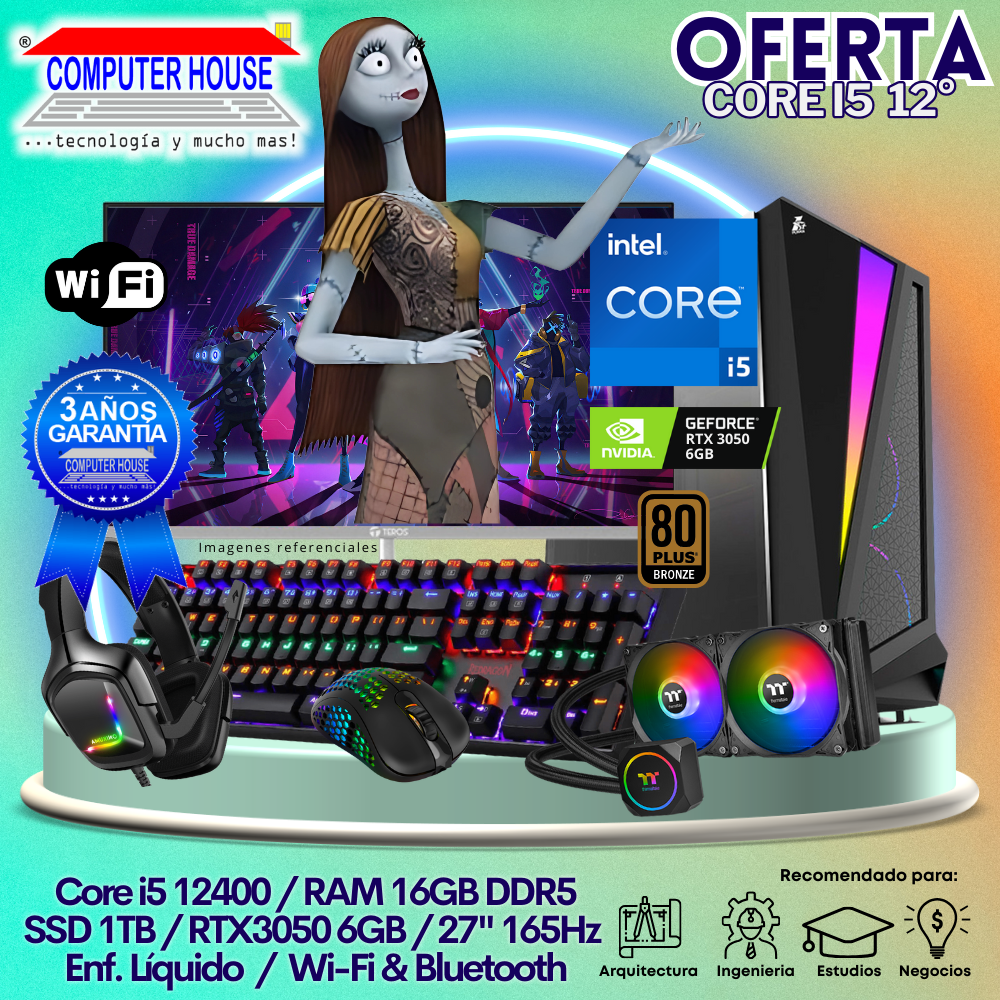 OFERTA: PC Xtreme CRONOS Omega i5-12 