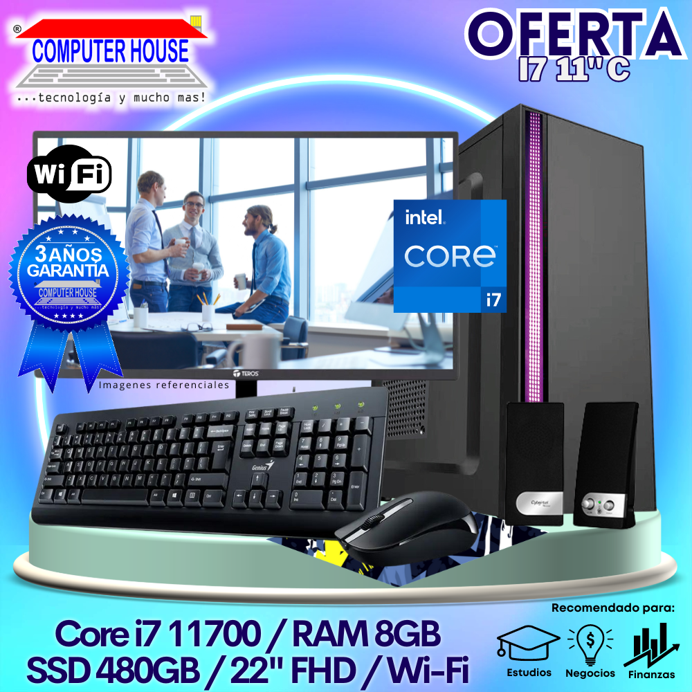 OFERTA: Desktop Core i7-11700 