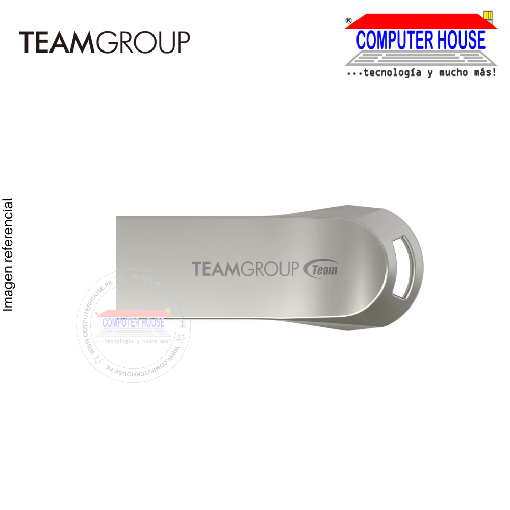 TEAMGROUP memoria USB 32GB C222 USB 3.2, Platiado
