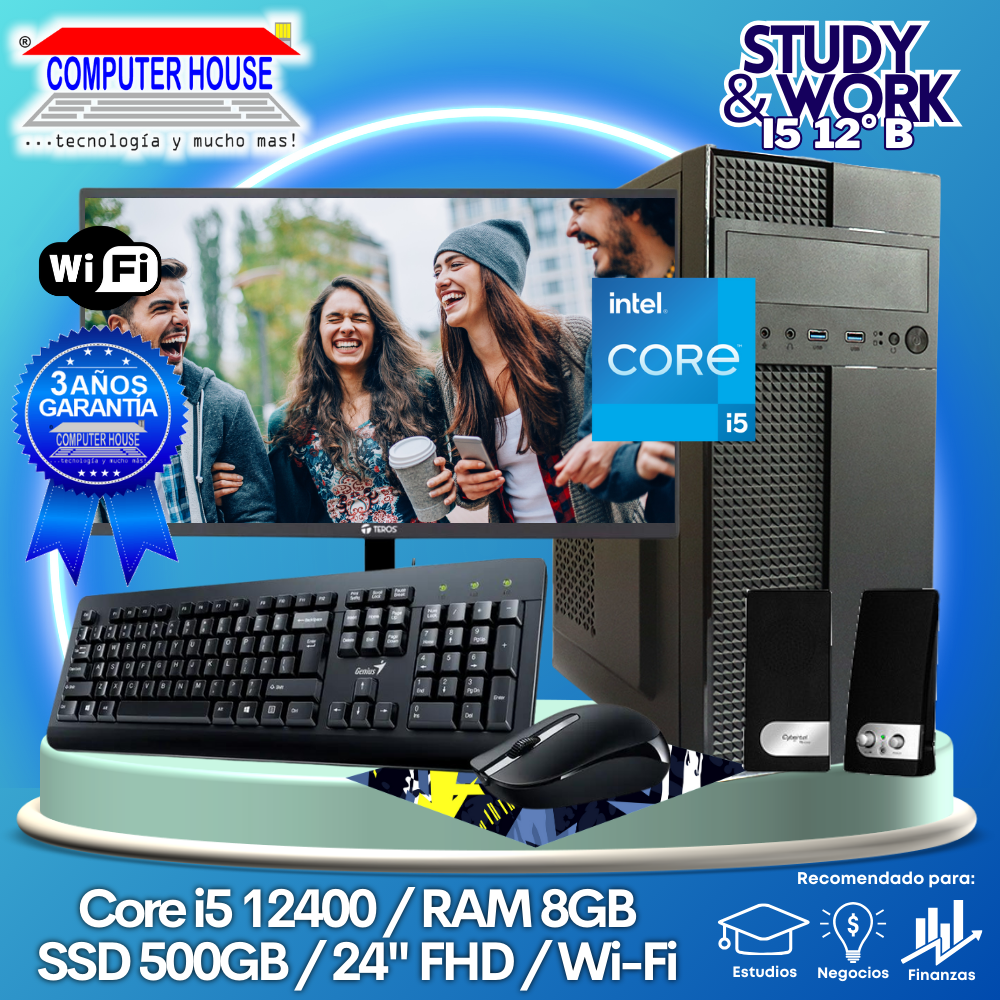 Desktop Core i5-12400 