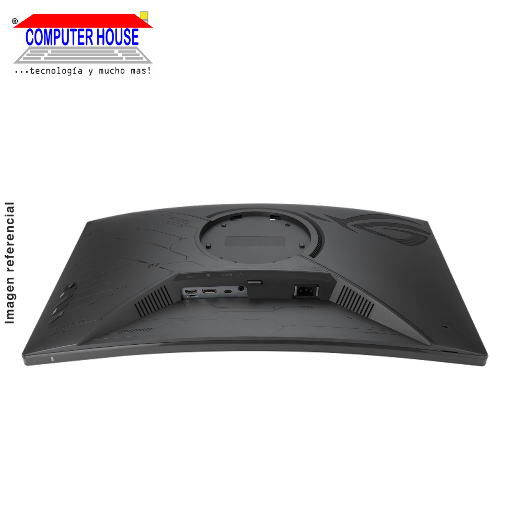 ASUS Gamer Monitor ASUS ROG Strix XG27WCS, 27, VA, 180Hz, 1MS" (2560x1440), Fast, Curved (1500R), Non-Glare 