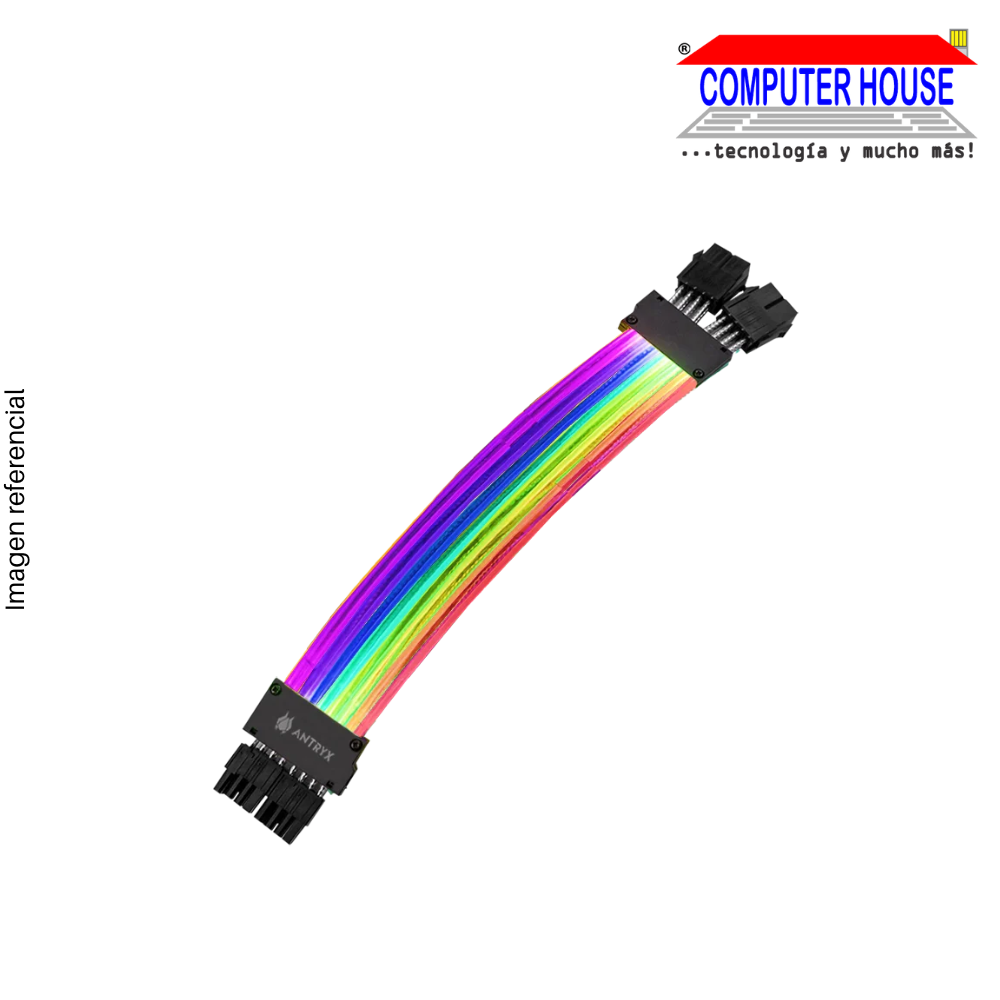 CABLE EXTENSOR ANTRYX SPECTRUM 8X2 ARGB(ACE-8X2AR)