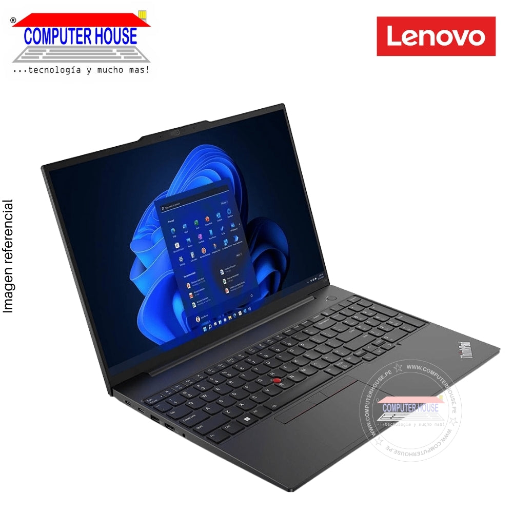Laptop LENOVO ThinkPad E16, Core i7-1355U, RAM 16GB, SSD 1TB, 16" WUXGA, Windows 11.