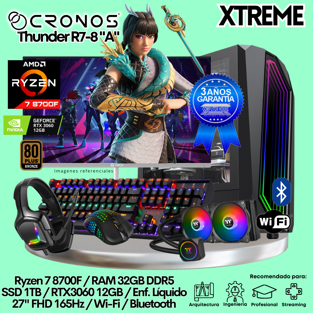 PC Xtreme CRONOS Thunder R7-8 