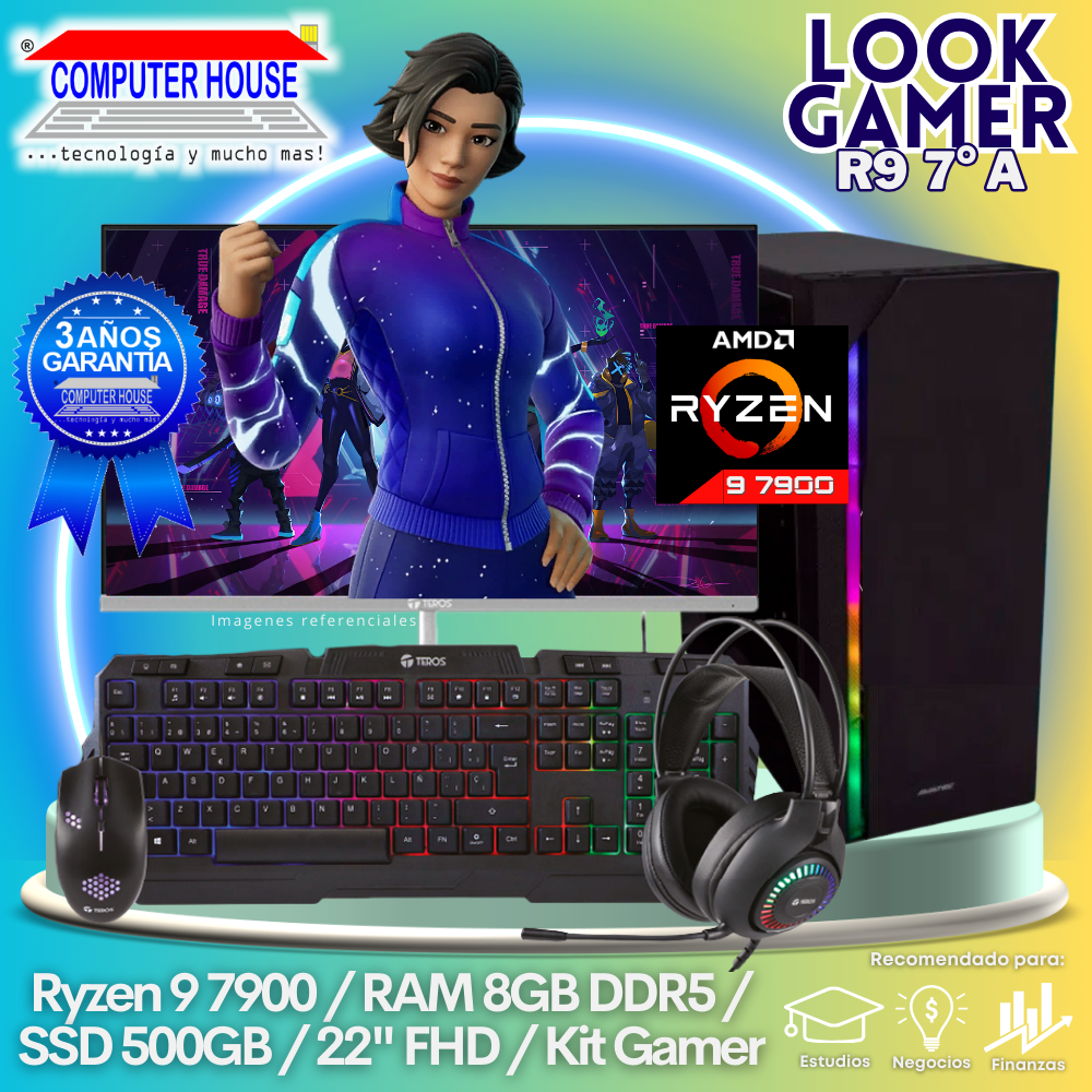 LOOK GAMER Ryzen 9-7950X 